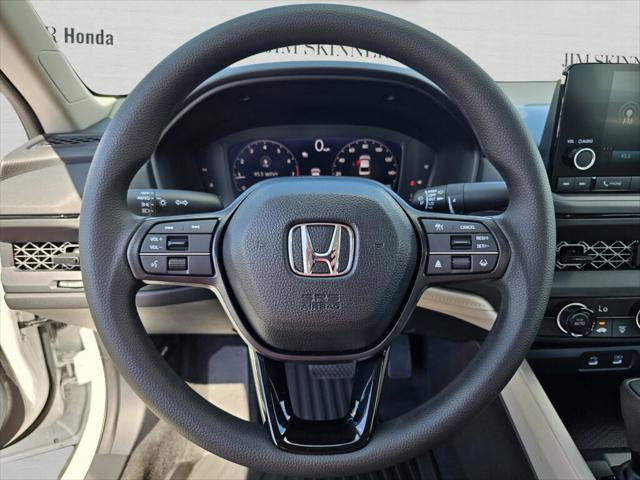new 2025 Honda Accord car, priced at $30,498