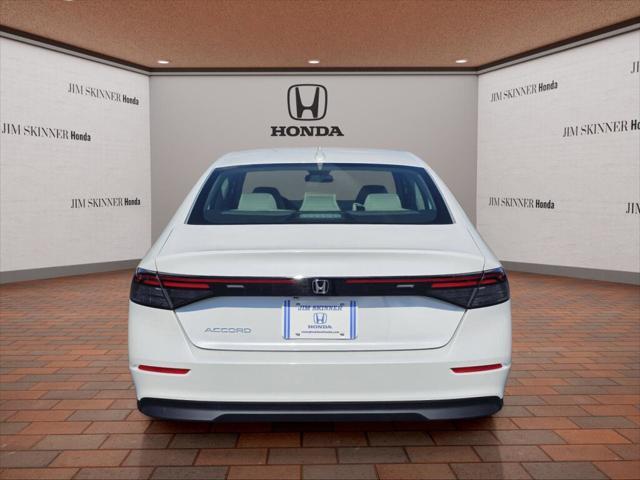 new 2025 Honda Accord car, priced at $30,498
