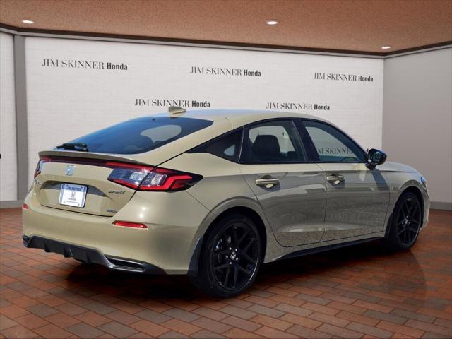new 2025 Honda Civic Hybrid car, priced at $32,353