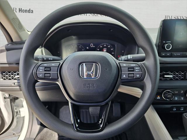 new 2025 Honda Accord car, priced at $32,763