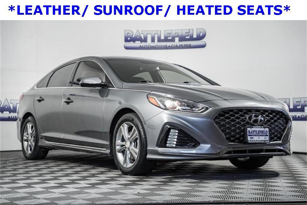used 2018 Hyundai Sonata car, priced at $13,500