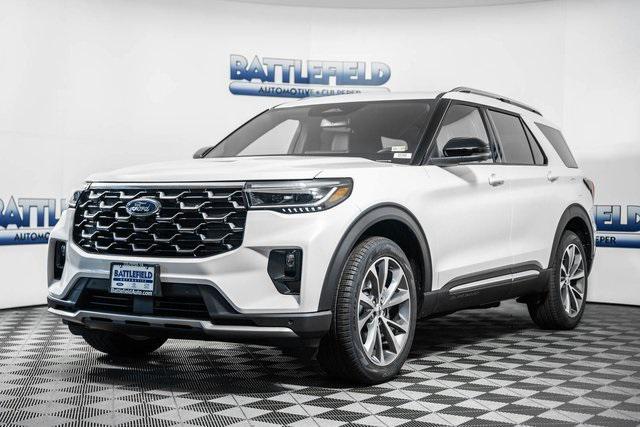 new 2025 Ford Explorer car, priced at $58,299