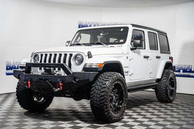 used 2018 Jeep Wrangler Unlimited car, priced at $25,999