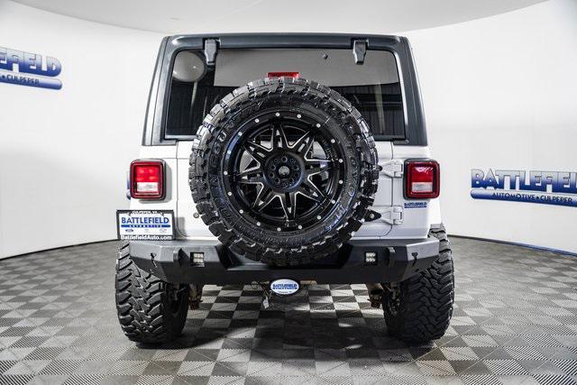 used 2018 Jeep Wrangler Unlimited car, priced at $25,999