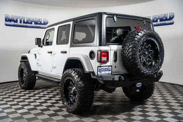 used 2018 Jeep Wrangler Unlimited car, priced at $25,999