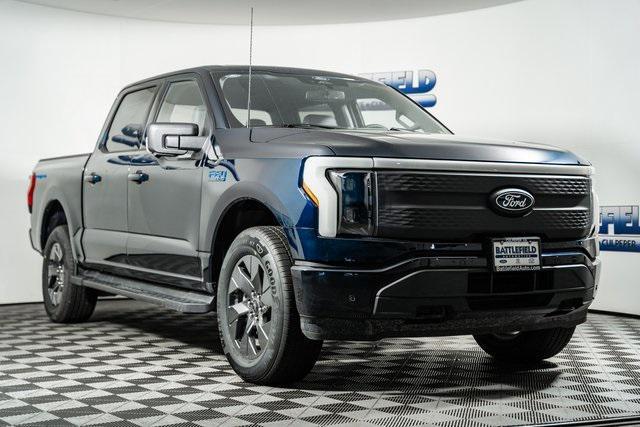 new 2025 Ford F-150 Lightning car, priced at $57,199