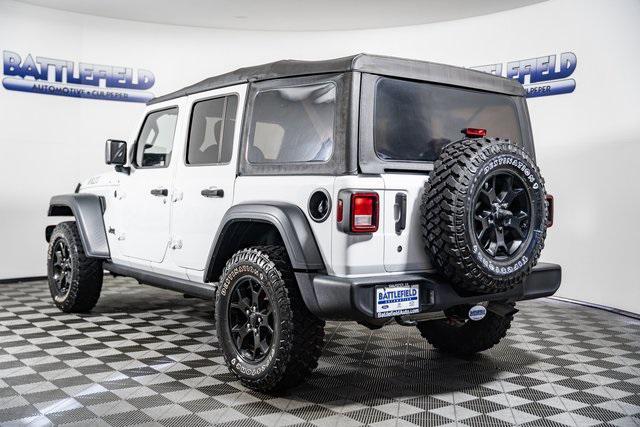 used 2020 Jeep Wrangler Unlimited car, priced at $29,994