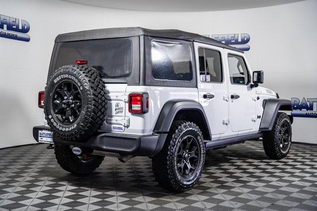 used 2020 Jeep Wrangler Unlimited car, priced at $29,994