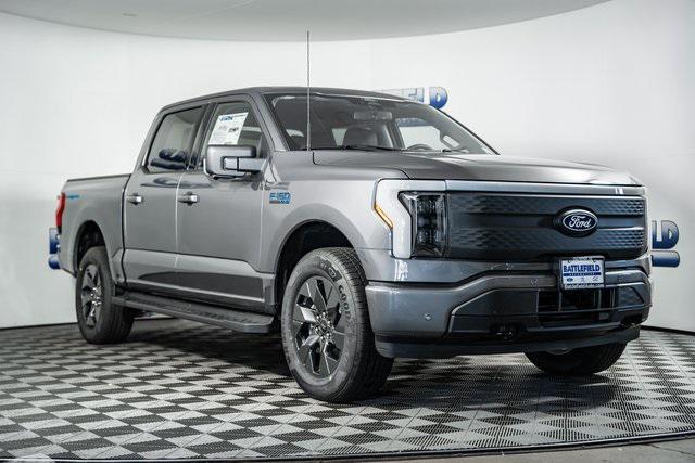 new 2024 Ford F-150 Lightning car, priced at $55,900