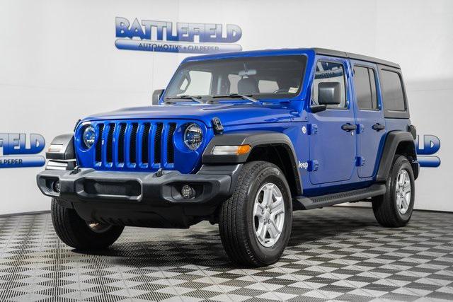 used 2020 Jeep Wrangler Unlimited car, priced at $25,900