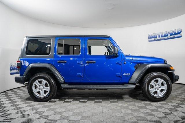 used 2020 Jeep Wrangler Unlimited car, priced at $25,900