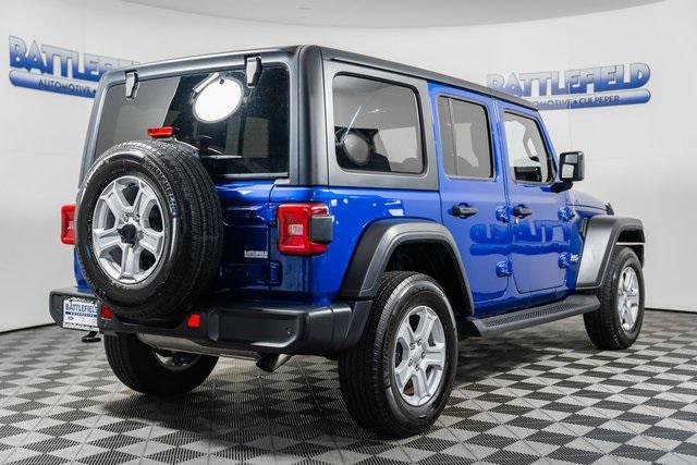 used 2020 Jeep Wrangler Unlimited car, priced at $25,900