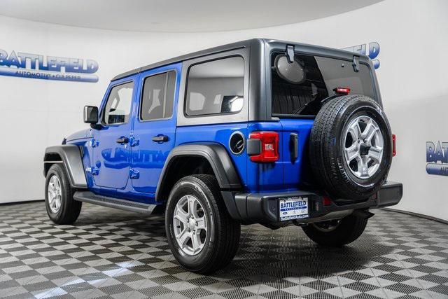 used 2020 Jeep Wrangler Unlimited car, priced at $25,900