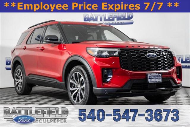 new 2025 Ford Explorer car, priced at $45,800