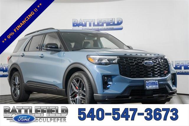 new 2025 Ford Explorer car, priced at $56,450