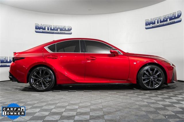 used 2024 Lexus IS 350 car, priced at $44,998
