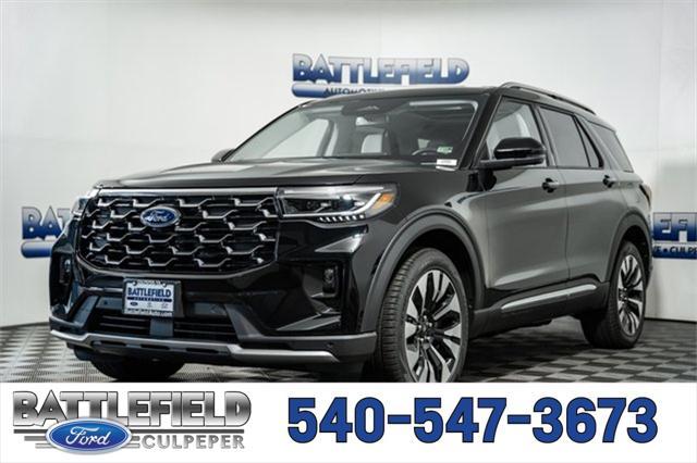 new 2025 Ford Explorer car, priced at $57,000
