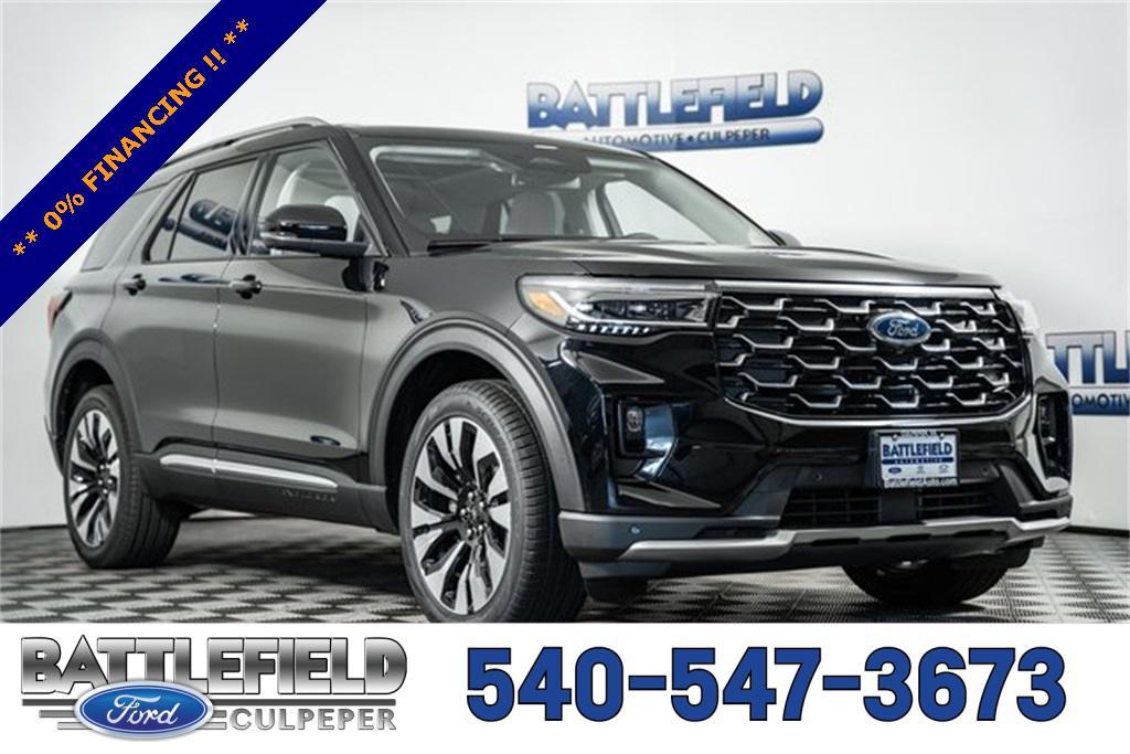 new 2025 Ford Explorer car, priced at $55,500