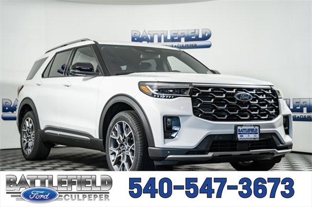new 2025 Ford Explorer car, priced at $58,500