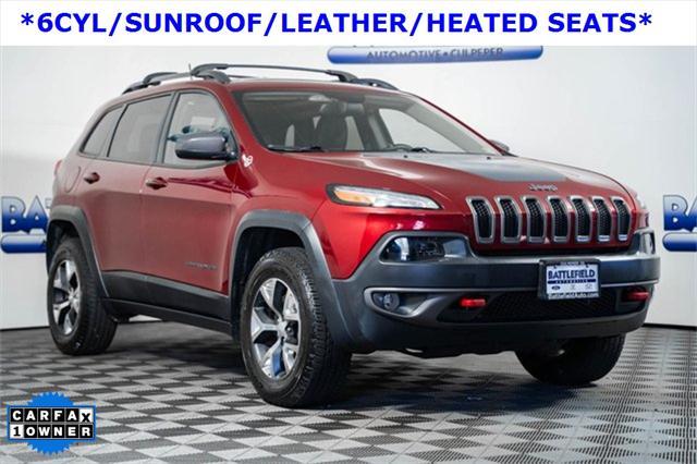 used 2017 Jeep Cherokee car, priced at $16,987