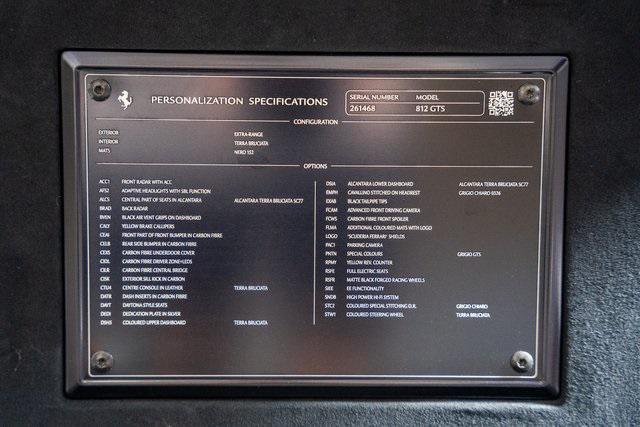 used 2021 Ferrari 812 GTS car, priced at $499,900