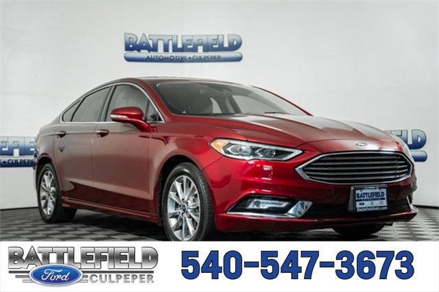 used 2017 Ford Fusion car, priced at $12,994