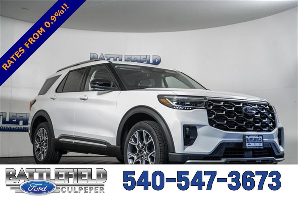 new 2025 Ford Explorer car, priced at $58,000