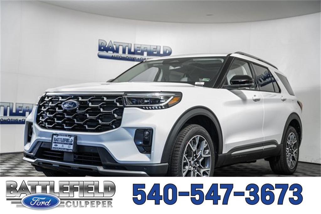 new 2025 Ford Explorer car, priced at $58,000