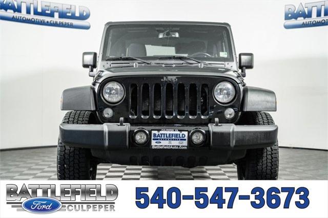 used 2016 Jeep Wrangler car, priced at $13,998