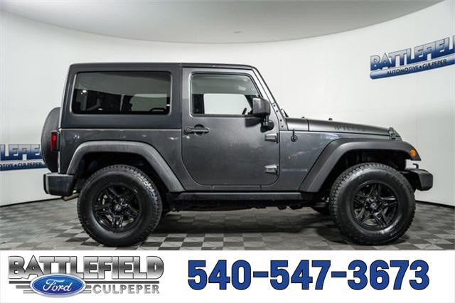 used 2016 Jeep Wrangler car, priced at $13,998