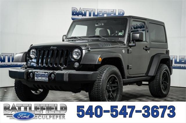used 2016 Jeep Wrangler car, priced at $13,998