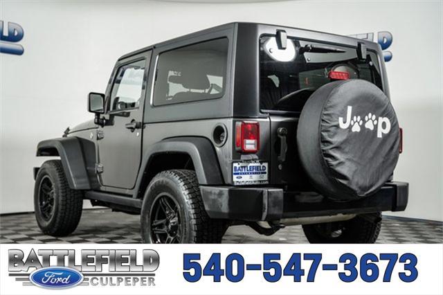 used 2016 Jeep Wrangler car, priced at $13,998