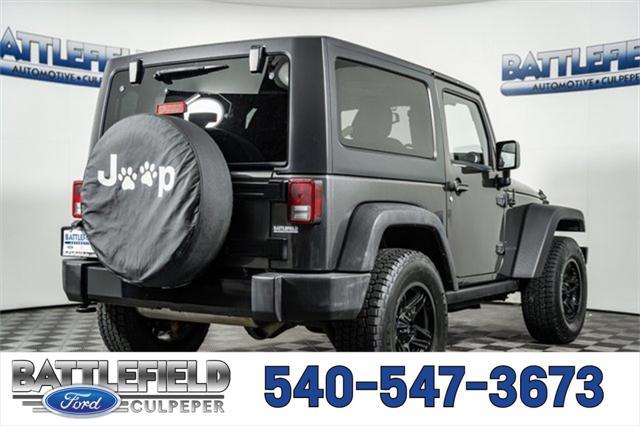 used 2016 Jeep Wrangler car, priced at $13,998