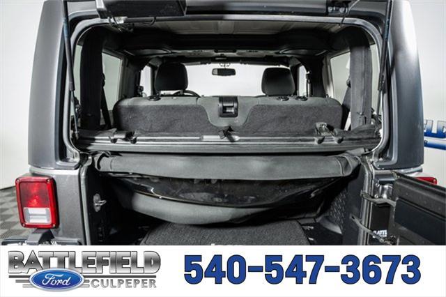 used 2016 Jeep Wrangler car, priced at $13,998
