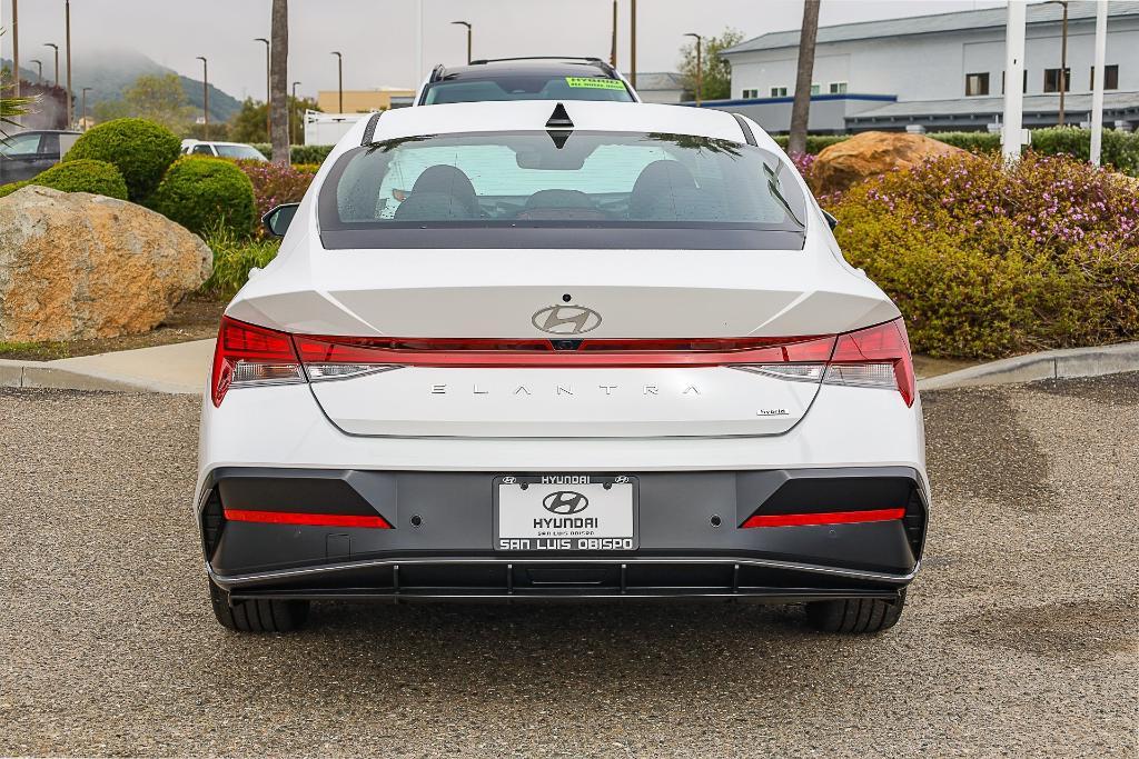 new 2024 Hyundai Elantra HEV car, priced at $31,630