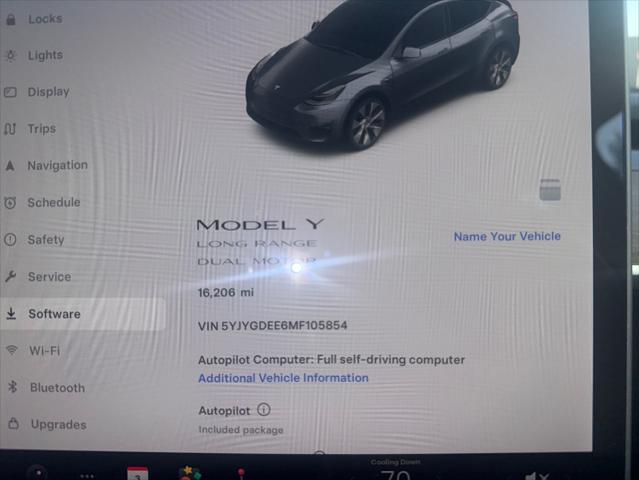 used 2021 Tesla Model Y car, priced at $25,999