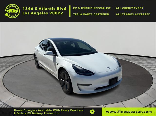used 2021 Tesla Model 3 car, priced at $13,548