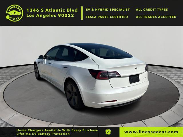 used 2021 Tesla Model 3 car, priced at $13,548
