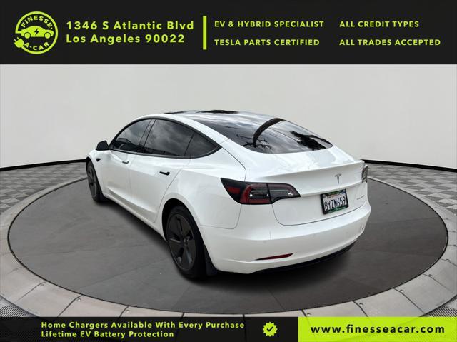 used 2021 Tesla Model 3 car