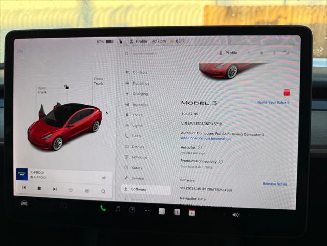 used 2022 Tesla Model 3 car, priced at $20,999