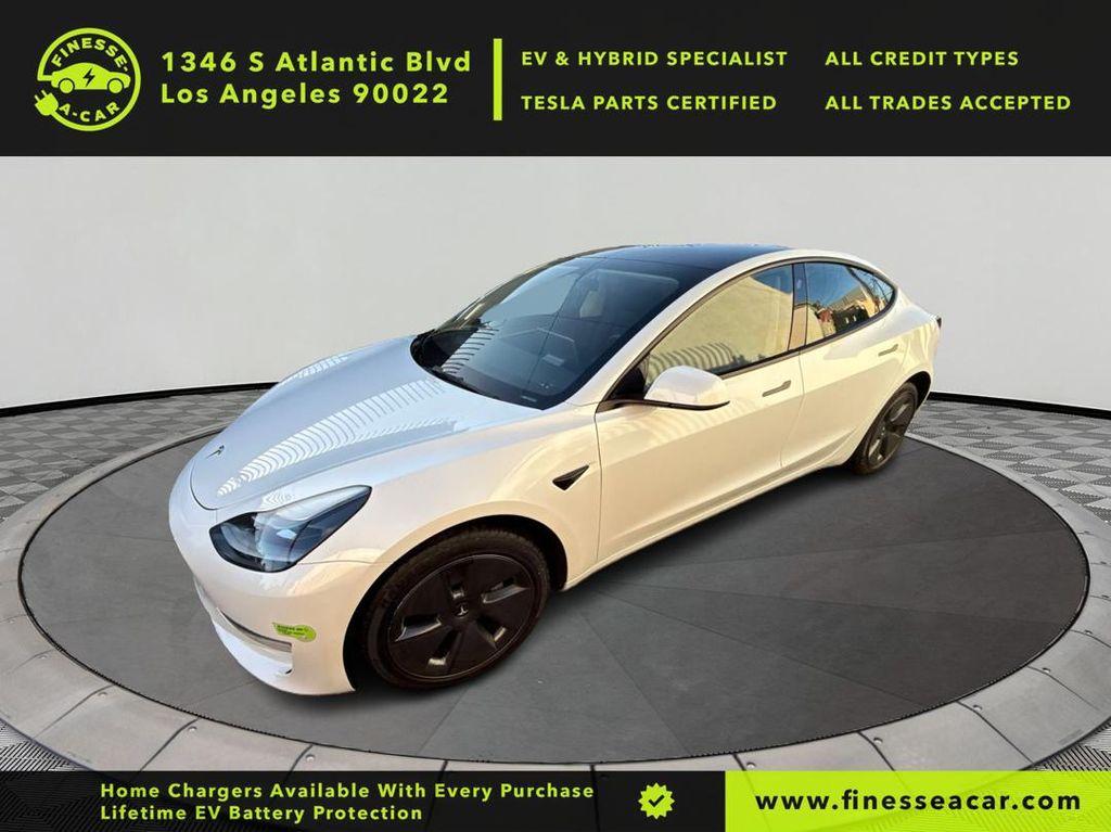 used 2023 Tesla Model 3 car, priced at $22,741