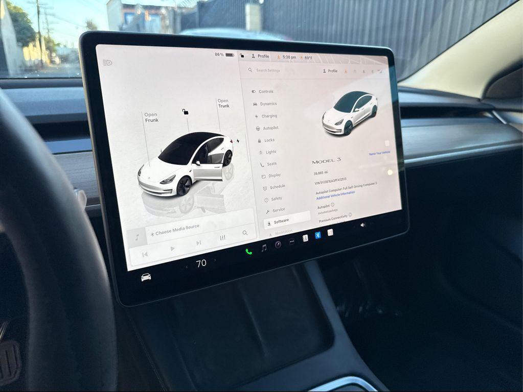 used 2023 Tesla Model 3 car, priced at $22,741