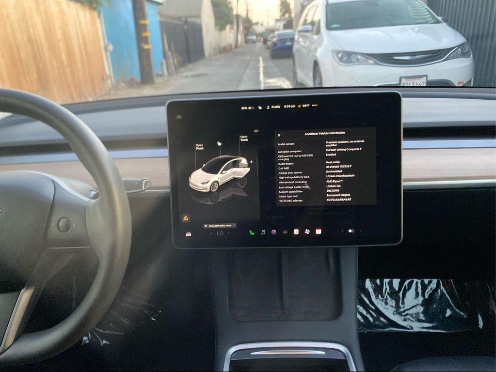 used 2022 Tesla Model 3 car, priced at $22,232
