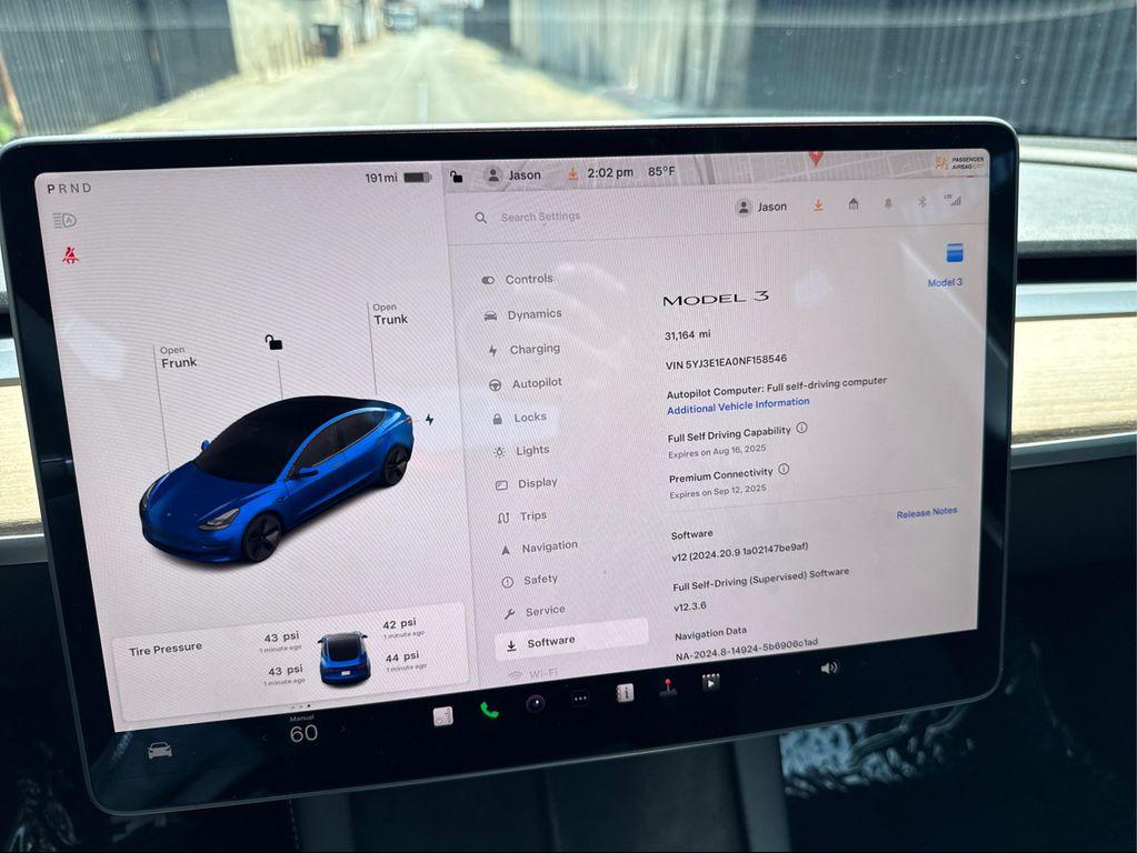 used 2022 Tesla Model 3 car, priced at $22,999