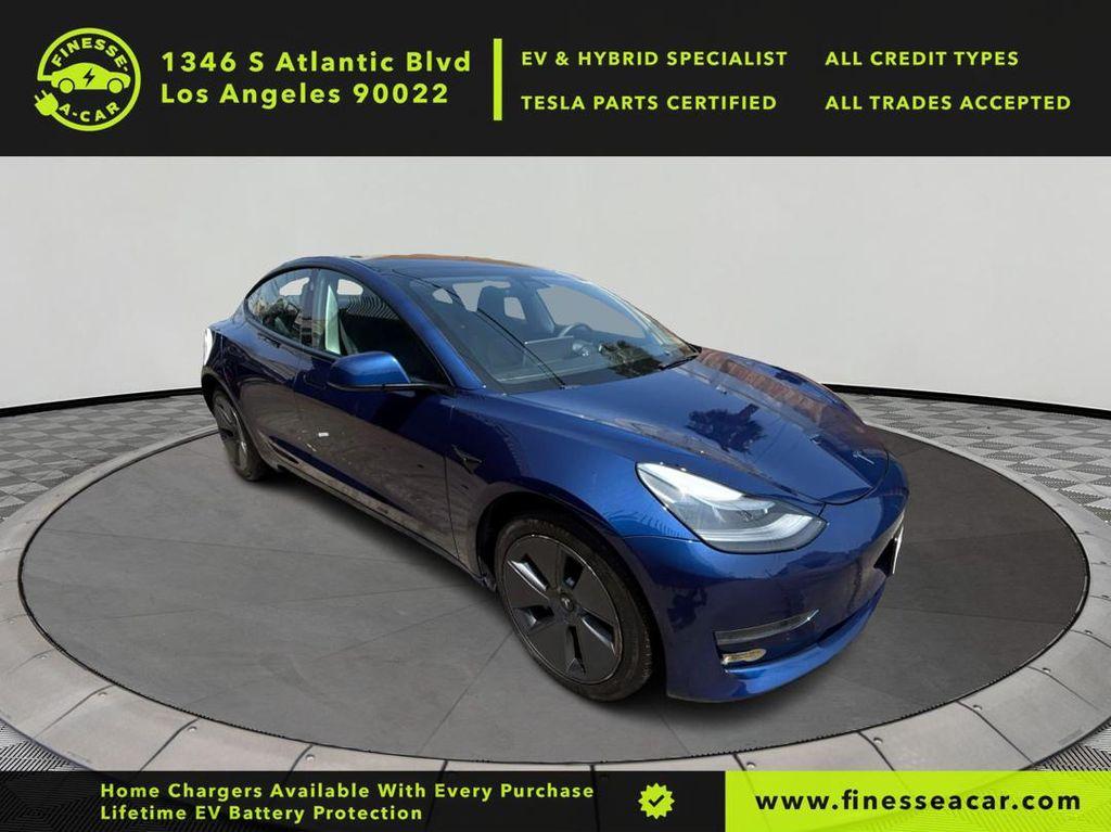 used 2022 Tesla Model 3 car, priced at $22,999