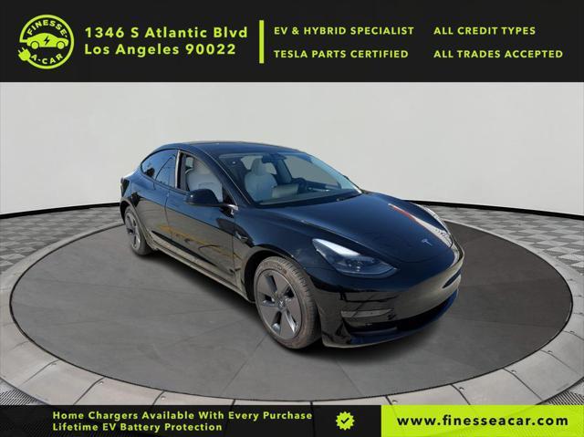 used 2023 Tesla Model 3 car, priced at $25,999