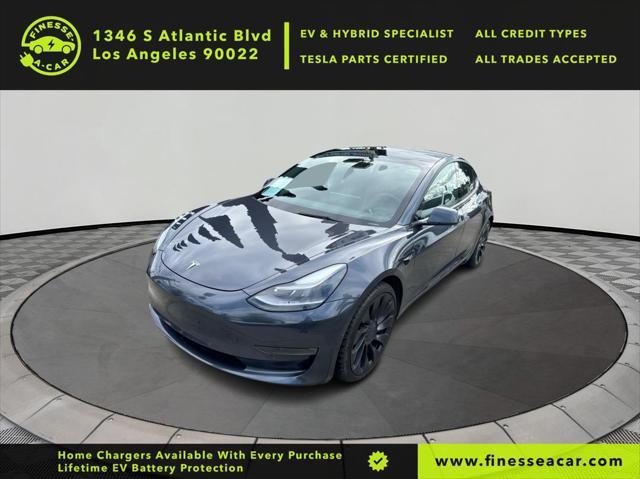 used 2022 Tesla Model 3 car, priced at $25,999