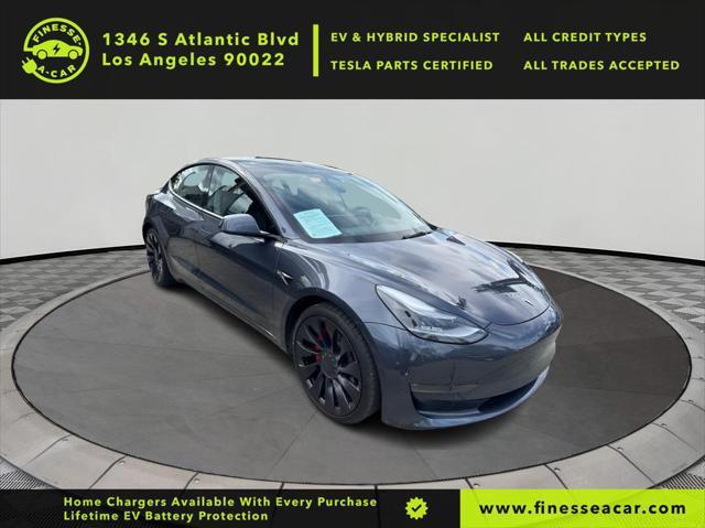 used 2022 Tesla Model 3 car, priced at $25,999