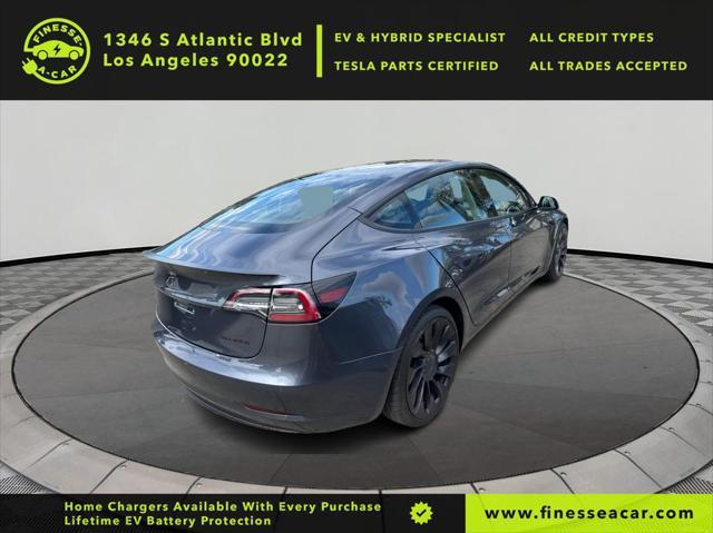 used 2022 Tesla Model 3 car, priced at $25,999