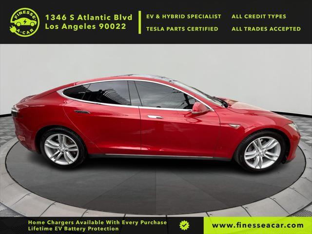 used 2014 Tesla Model S car, priced at $10,999